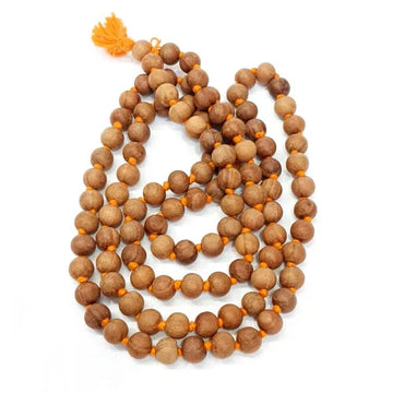 CHANDAN MALA (SANDAL WOOD MALA )(ORIGIONAL BEADS 108)