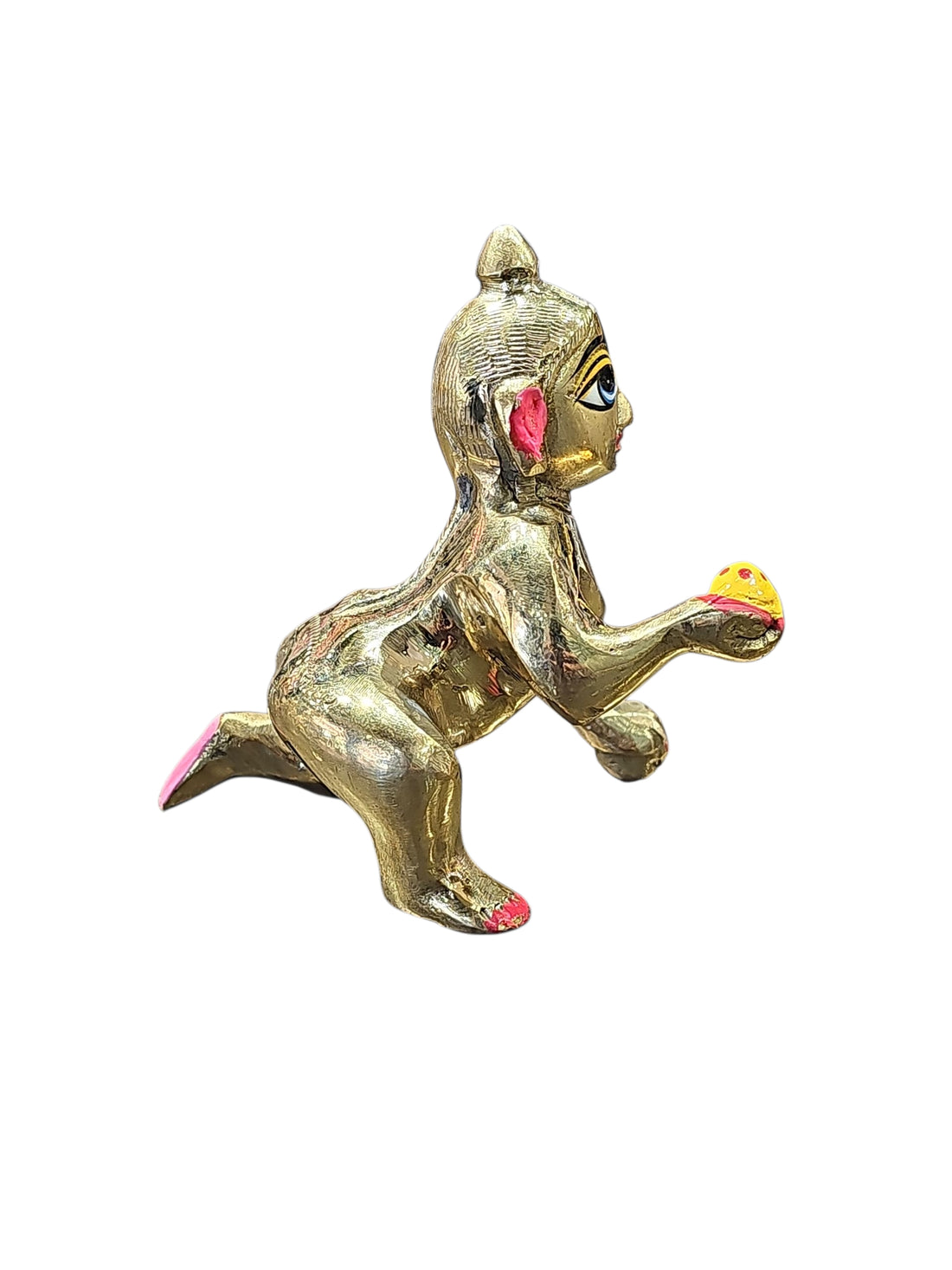 LADDU GOPAL JI MURTI (PURE BRASS) NO.3