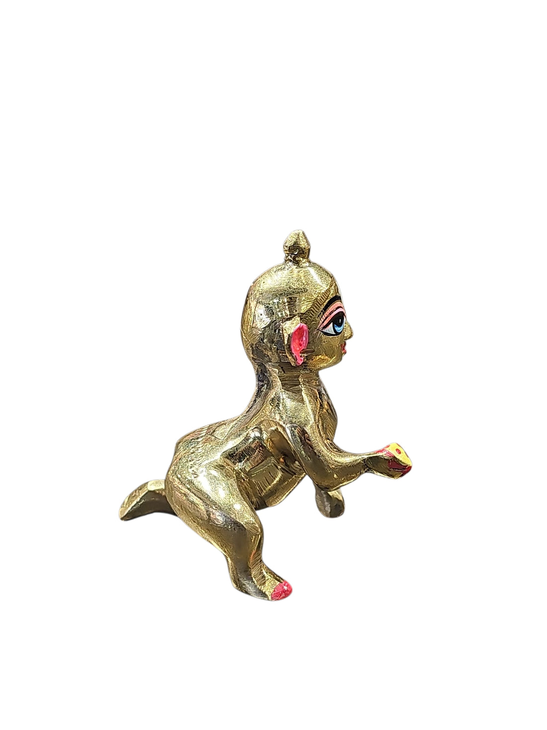 LADDU GOPAL JI MURTI (PURE BRASS) NO.2