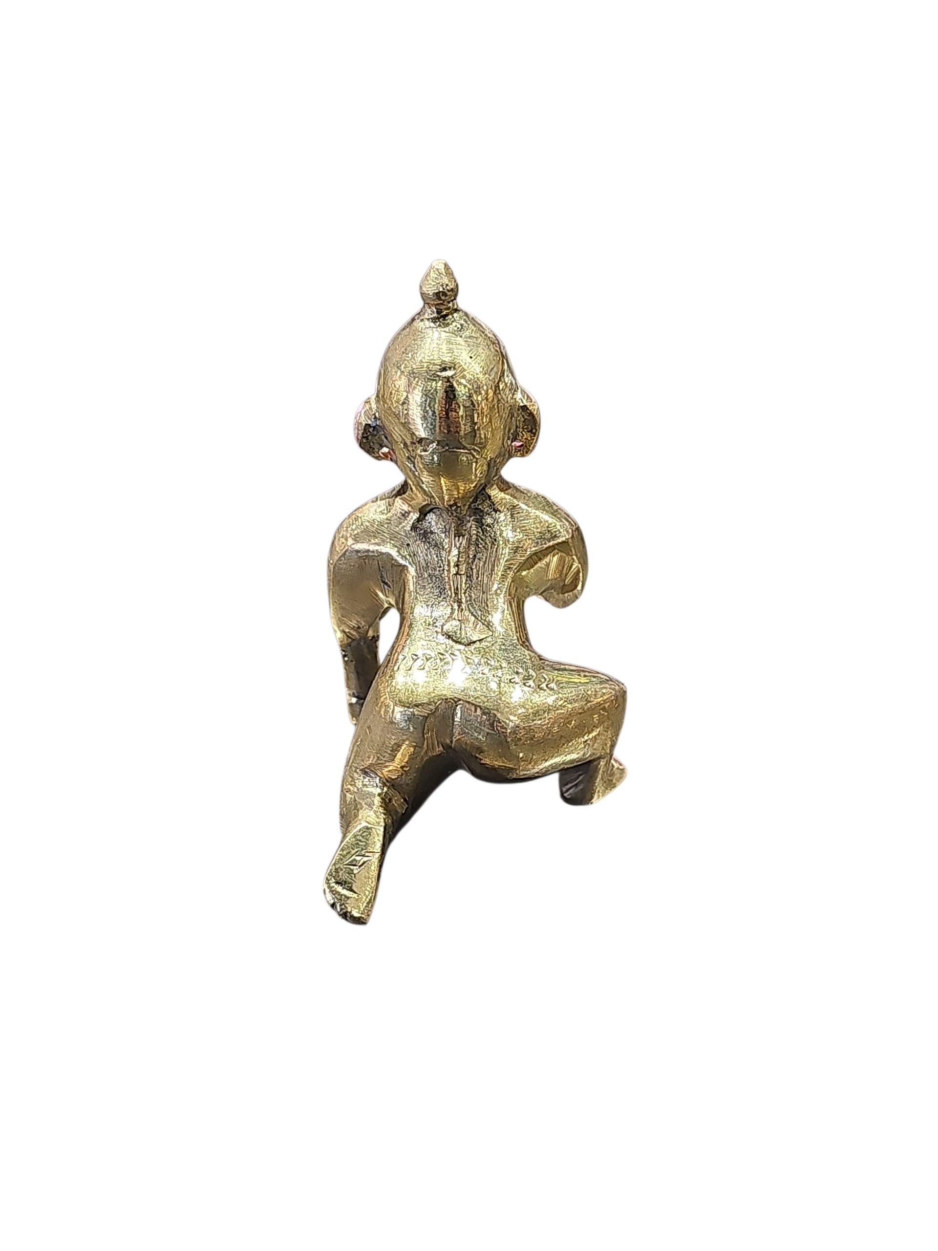 LADDU GOPAL JI MURTI (PURE BRASS) NO.2