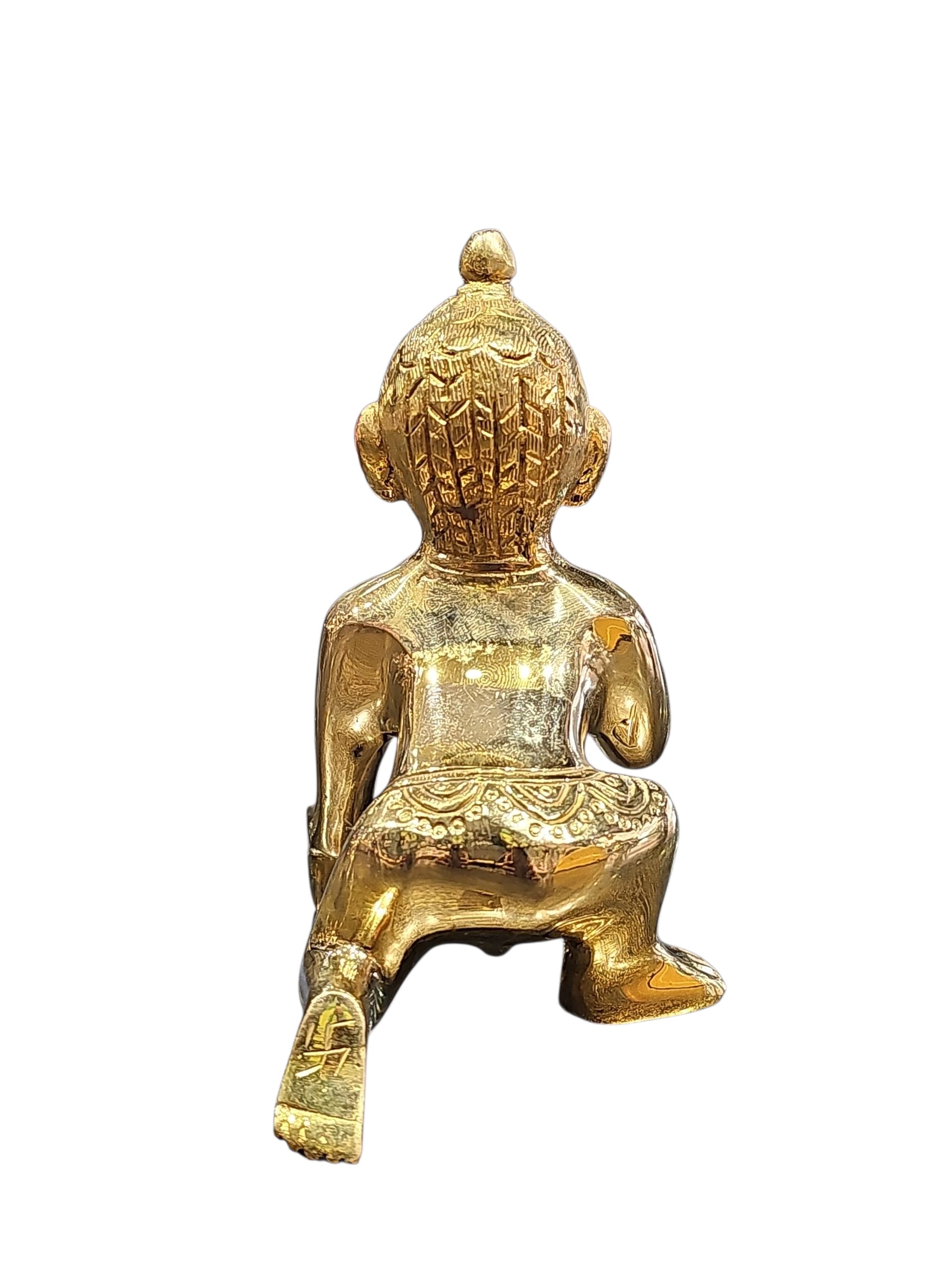 LADDU GOPAL JI MURTI (PURE BRASS) NO.6