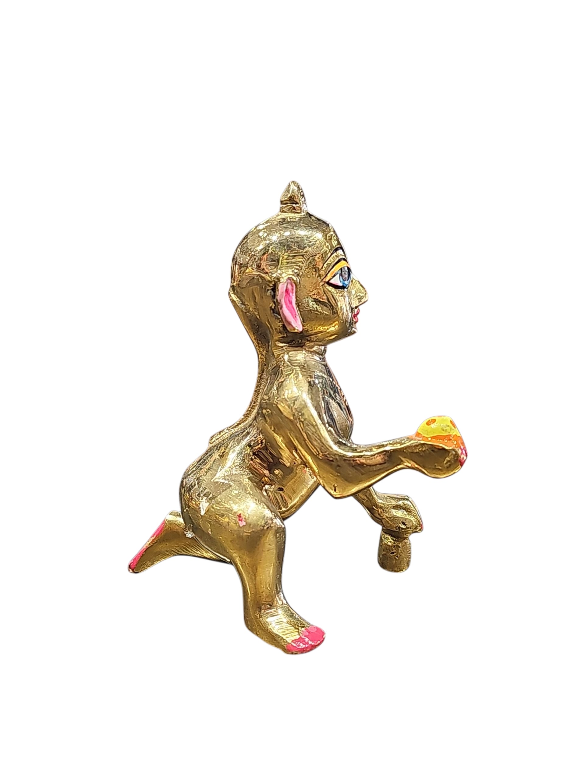 LADDU GOPAL JI MURTI (PURE BRASS) NO.5