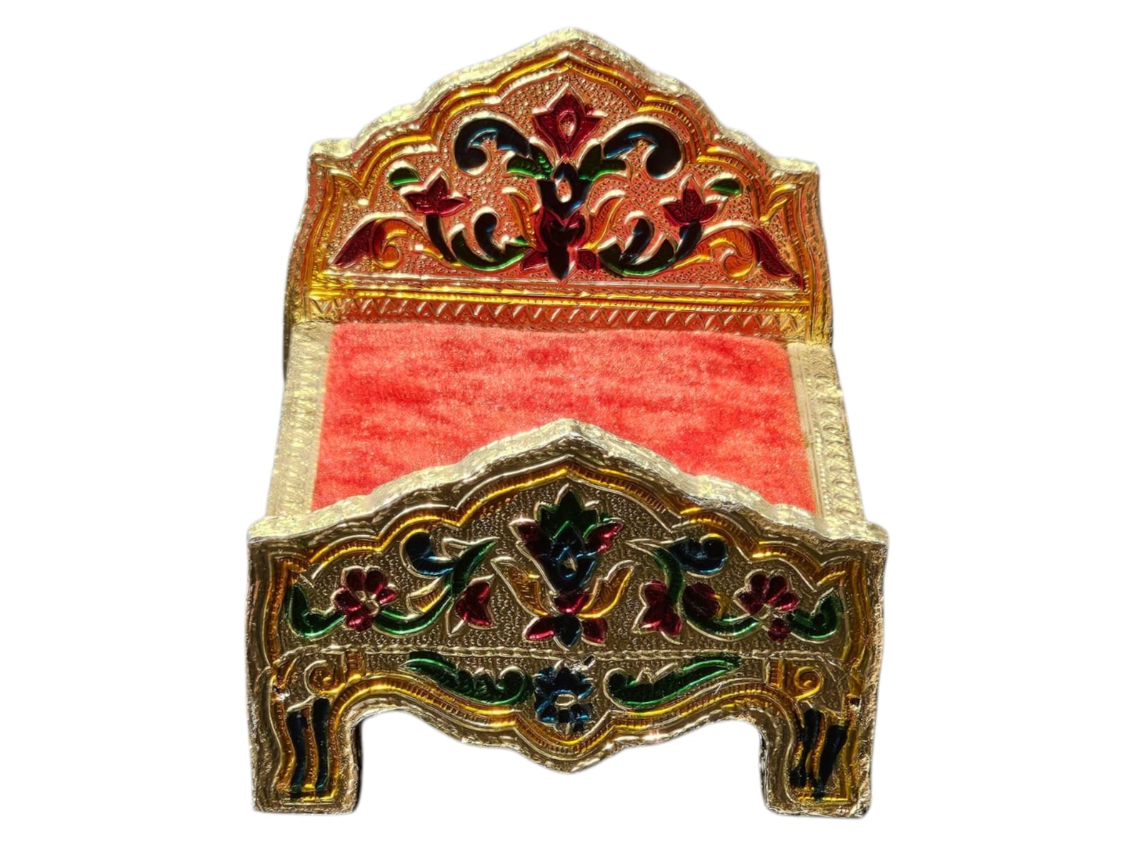 premium wooden laddu Gopal bed