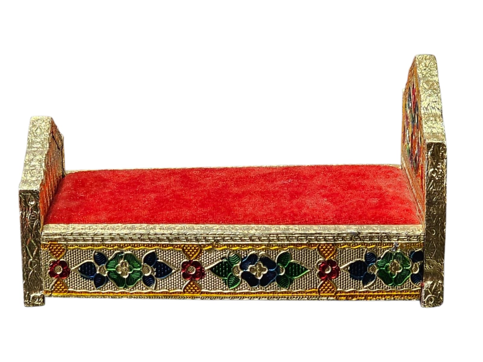 premium wooden laddu Gopal bed