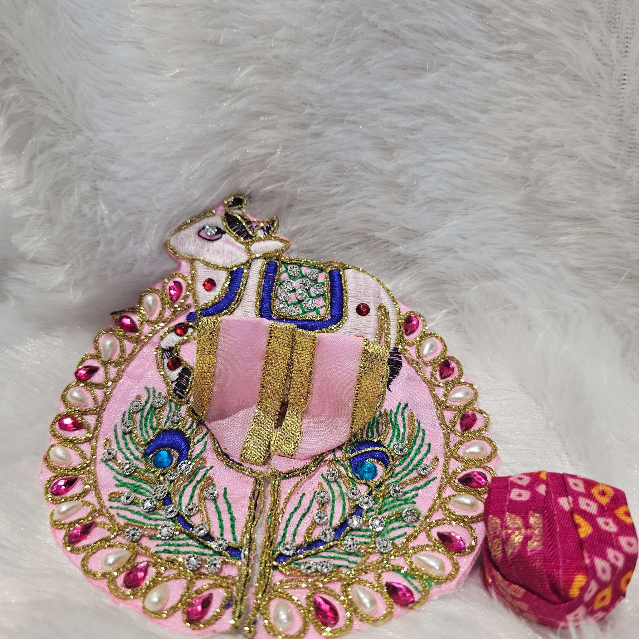 LADDU GOPAL POSHAAK PAGDI COMBO NO 0,1