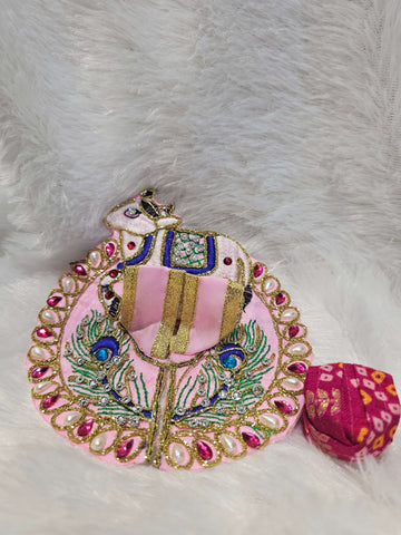 LADDU GOPAL POSHAAK PAGDI COMBO NO 0,1