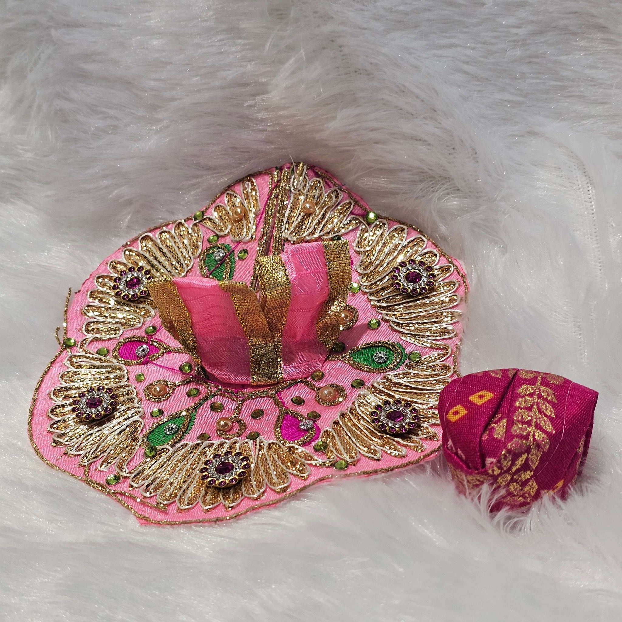 LADDU GOPAL POSHAAK PAGDI COMBO NO 0,1