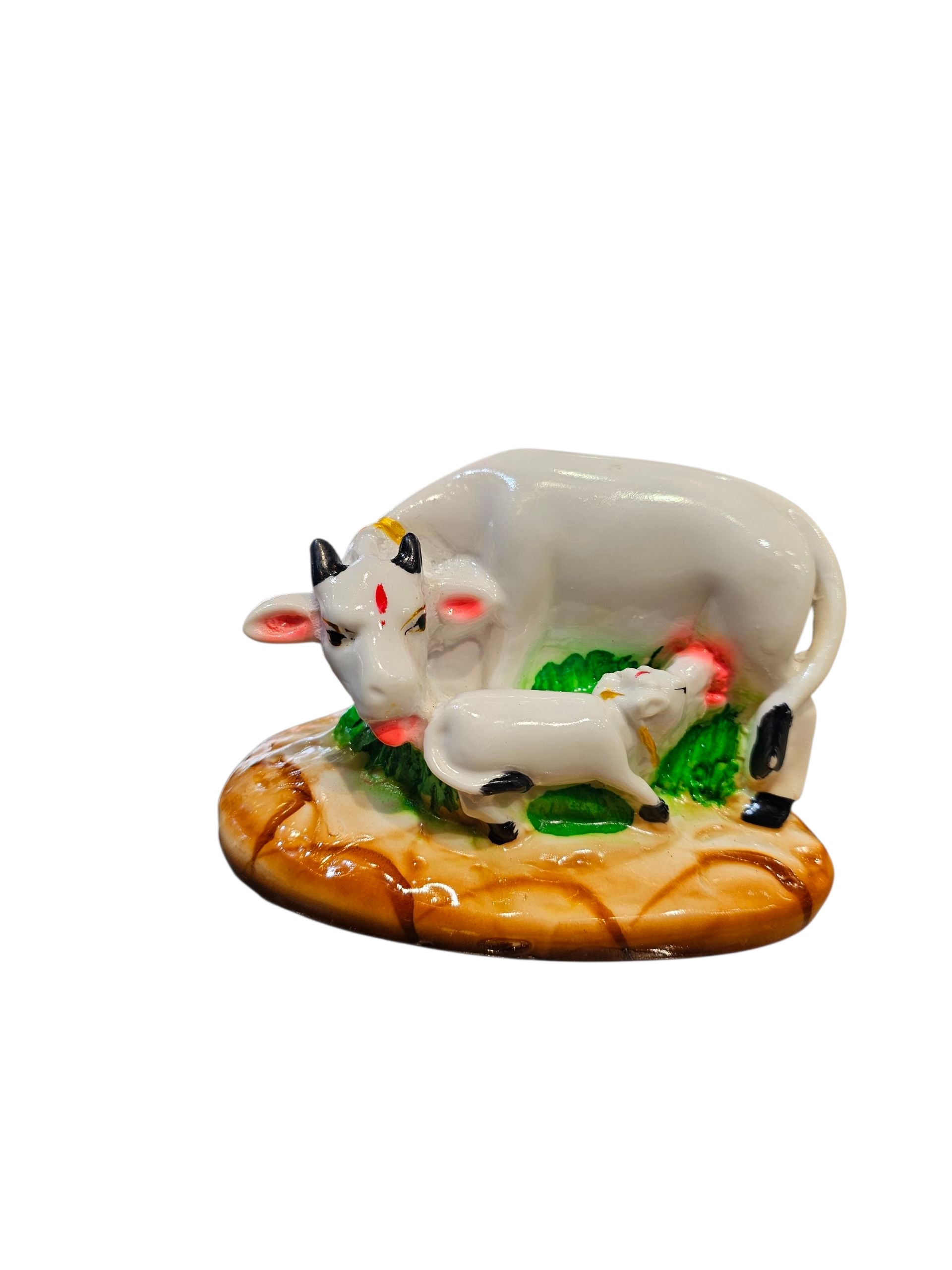 Cow with calf by lakhdataar(marble crush)