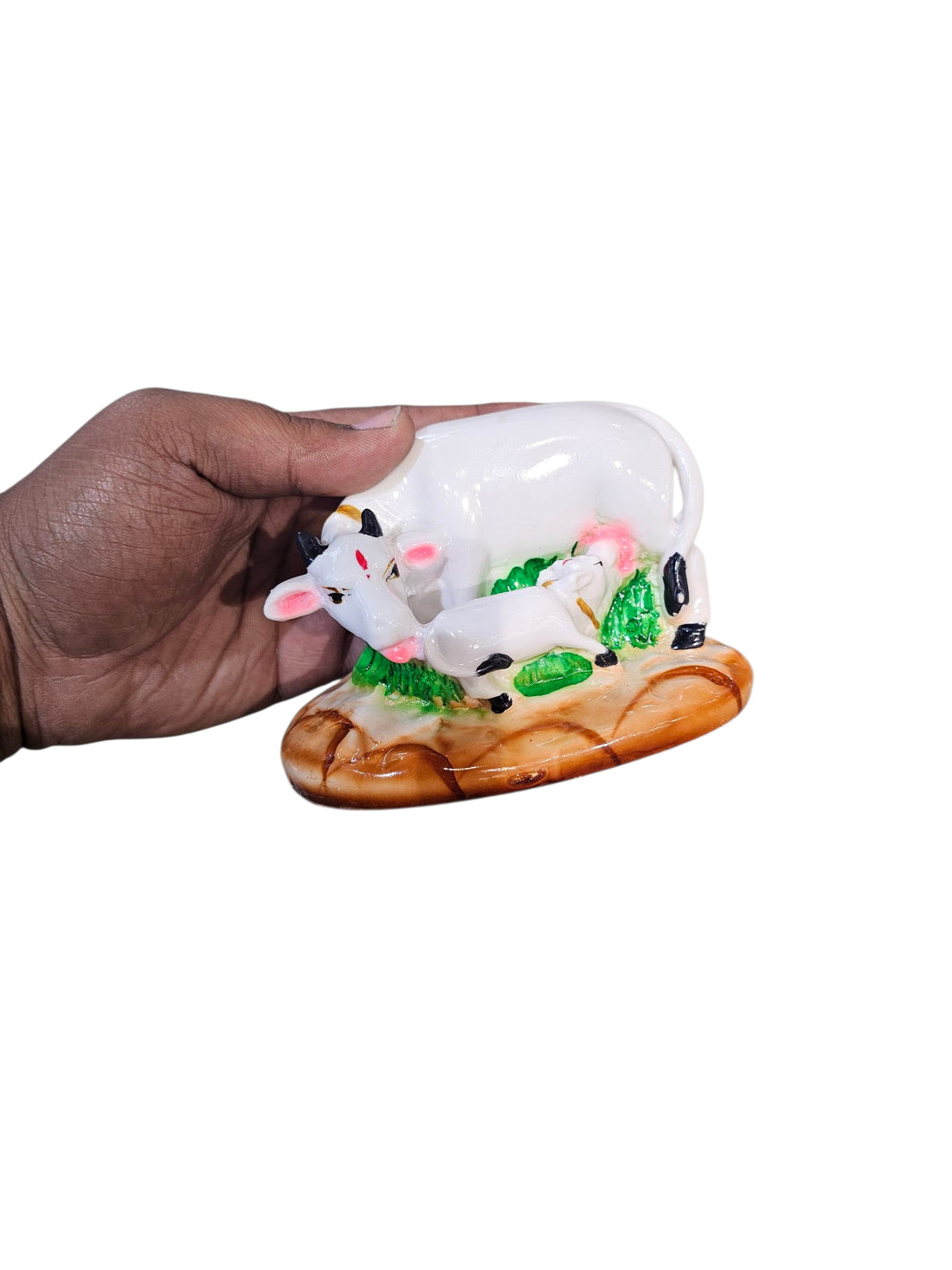 Cow with calf by lakhdataar(marble crush)