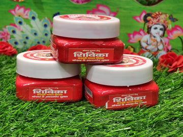 Shivika Kasturi Chandan Tilak (70Gm,Red)